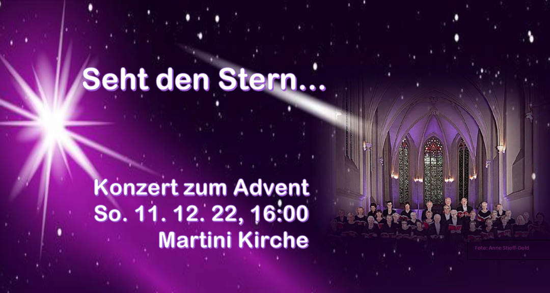 Konzert zum Advent – Martinichor 11.Dezember